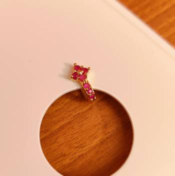 Red nose-ring 1