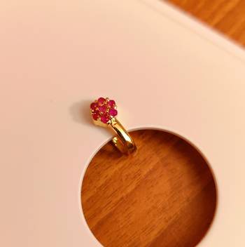 Red nose-ring 1