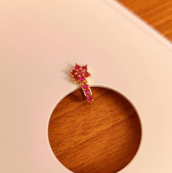 Red nose-ring 1