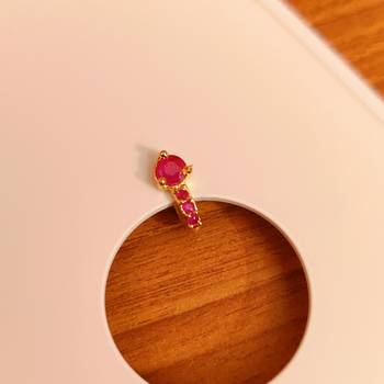 Red nose-ring 1