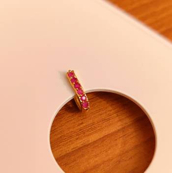 Red nose-ring 1