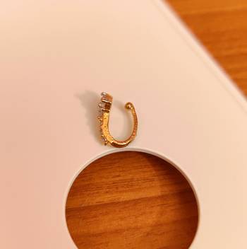 White nose-ring 2