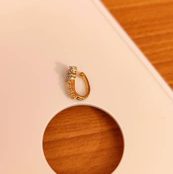 White nose-ring 2