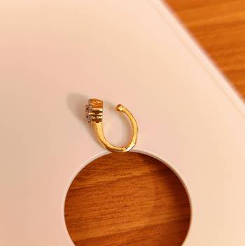 White nose-ring 2