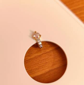 White nose-ring 1