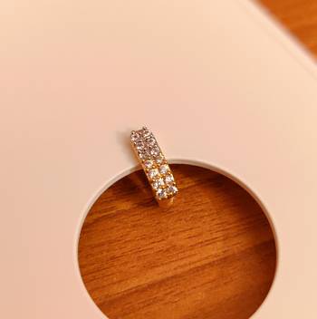 White nose-ring 1