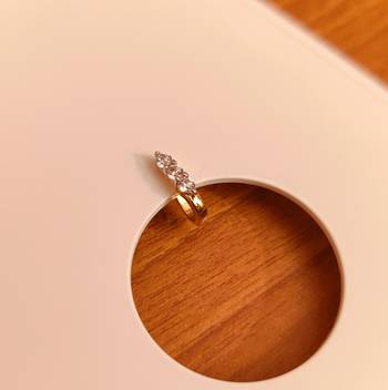 White nose-ring 2
