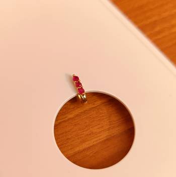 Red nose-ring 1