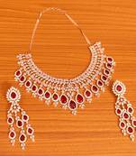 Red necklace-sets