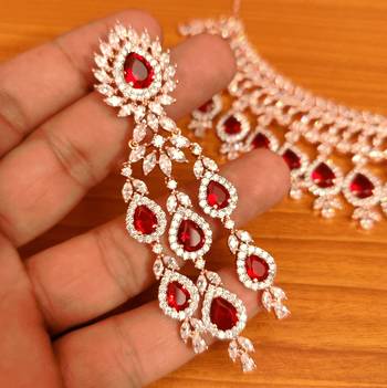 Red necklace-sets 2
