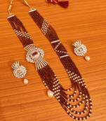 Brown necklace-sets
