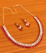 Red necklace-sets