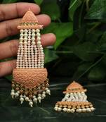 Orange danglers-drops