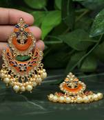 Orange danglers-drops