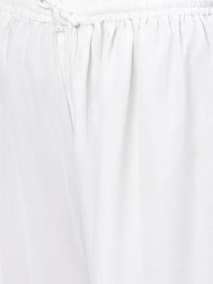 White hand woven art silk ethnic-kurtis 3