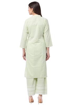 Mrc Women Embroidered Kurti With Palazzo Set 2