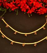  Designer 1 line bridal pearl earchain or ear support earrings for wedding