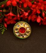 Designer Bridal Kundan Stone Adjustable Wedding Free Size Ring