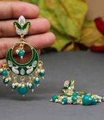 Green danglers-drops