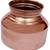 Rolimoli Copper Gangajali Lota/Kalash for Gangajal/Water/Gangotri (7 inch)