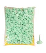 Rolimoli Cotton Wicks Lambi Diya Puja Batti Or Long Wicks for Puja Green (50g)