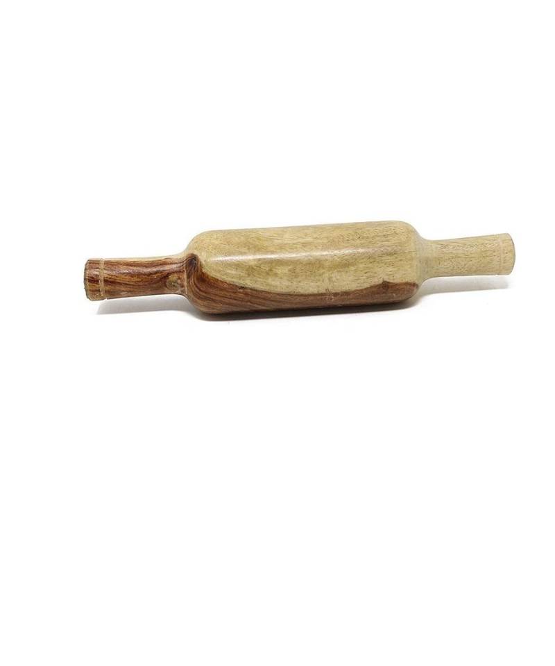 Rolimoli Wooden Rolling Pin Roller Thick::Wood::Roti Belan:: Chapati Make