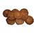 HAWAN Nutlase Kund Cow Dung Cake:: 16x20 cm:: Green -Set of 9