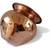 ROLIMOLI Copper Kalash Lota For Pooja (11.5 cm:: Brown)