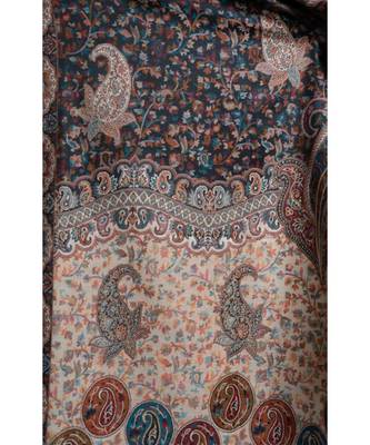 Fine Wool Kaani Jaal  Floral Paisely Pattern  Kashmiri Soft & Warm Stole / Shawl / Scarf 2