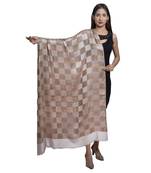 Fine Wool  Designer Check Box    Soft & Warm Shawl / Stole / Wrap