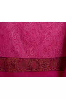 Fine Wool  Designer Paisley Palla  Self Paisley Texture all over  Pashmina Kashmiri Soft & Warm Shawl / Stole / Wrap