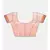 Pink Pure Linen Solid Bhagalpuri Saree