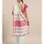 Blue Pure Linen Solid Bhagalpuri Saree