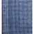 Navy Blue & Silver-Toned Pure Linen Checked Bhagalpuri Saree