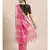 Pink Linen Blend Woven Design Bhagalpuri Saree