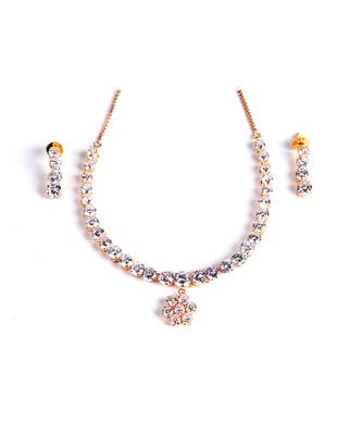 Zirconia Stone Necklace Set 5