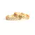 Gold Plated Stone Studded Bangles Set Of 2