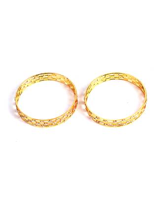 Set of 2 Stone-Studded Bangles and Bracelets 8