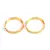 Gold Plated Stone Studded Bangles Set Of 2