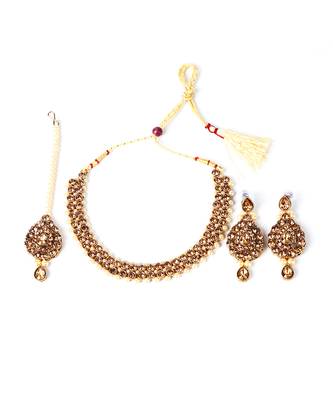 Gold Kundan Necklace Sets 4