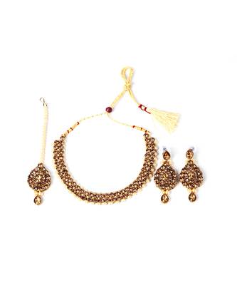 Gold Kundan Necklace Sets 5