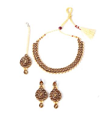 Gold Kundan Necklace Sets 6
