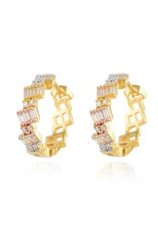 three tone beautiful designer daimond bali