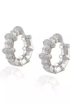 silver smart cute elegant daimond bali