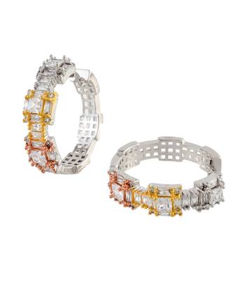 three tone beautiful designer classy daimond bali 1
