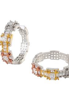 three tone beautiful designer classy daimond bali