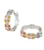 three tone beautiful designer classy daimond bali