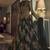 Stylee Lifestyle Black Net Embroidered Dress Material