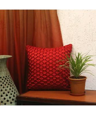 100% Polyester  Red cushion covers 1