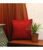 100% Polyester  Red cushion covers